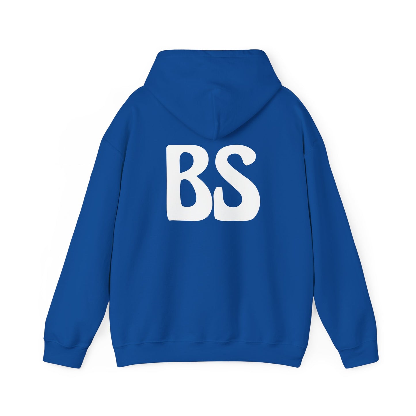 BS 70S WHT PRINT Unisex Heavy Blend™ Hooded Sweatshirt