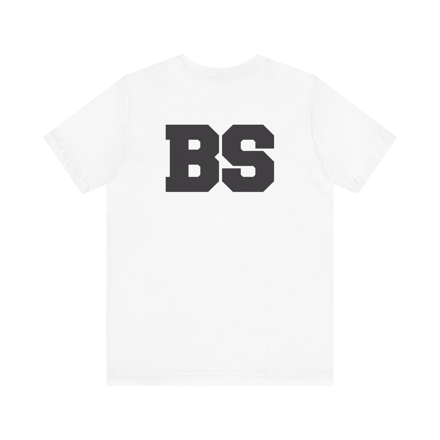 BS COLLEGE BLK PRINT Unisex Jersey Short Sleeve Tee