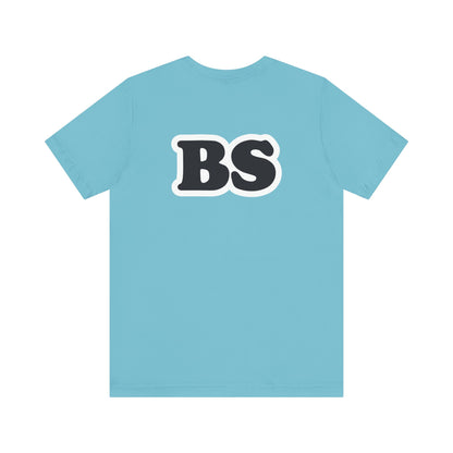 BS CLASSIC WHT/BLK PRINT Unisex Jersey Short Sleeve Tee