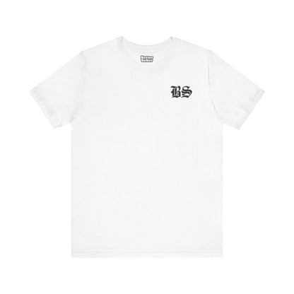 BS OLD SCHOOL BLK PRINT Unisex Jersey Short Sleeve Tee