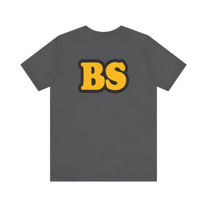 BS CLASSIC BLK/GLD PRINT Unisex Jersey Short Sleeve Tee