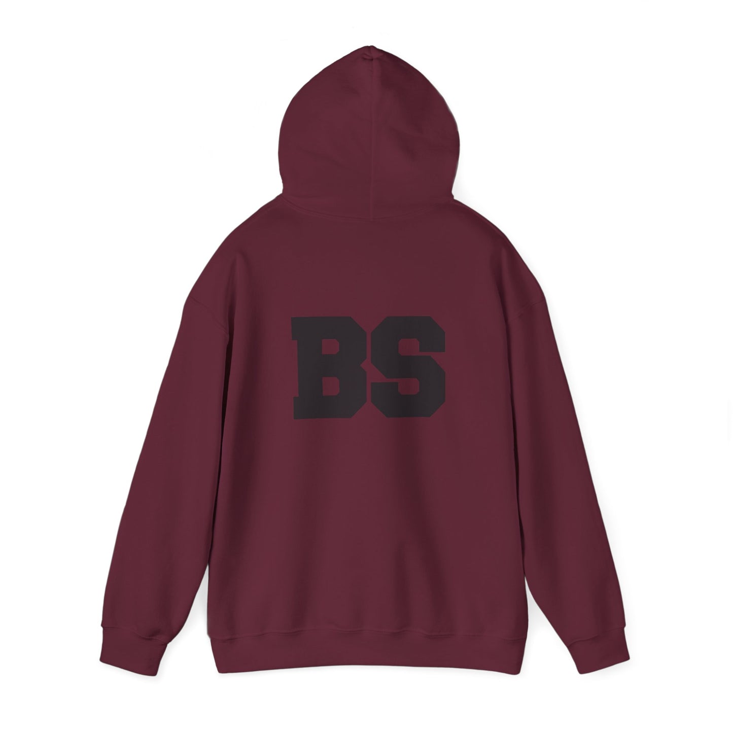 BS COLLEGE BLK PRINT Unisex Heavy Blend™ Hooded Sweatshirt