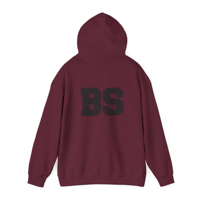 BS COLLEGE BLK PRINT Unisex Heavy Blend™ Hooded Sweatshirt