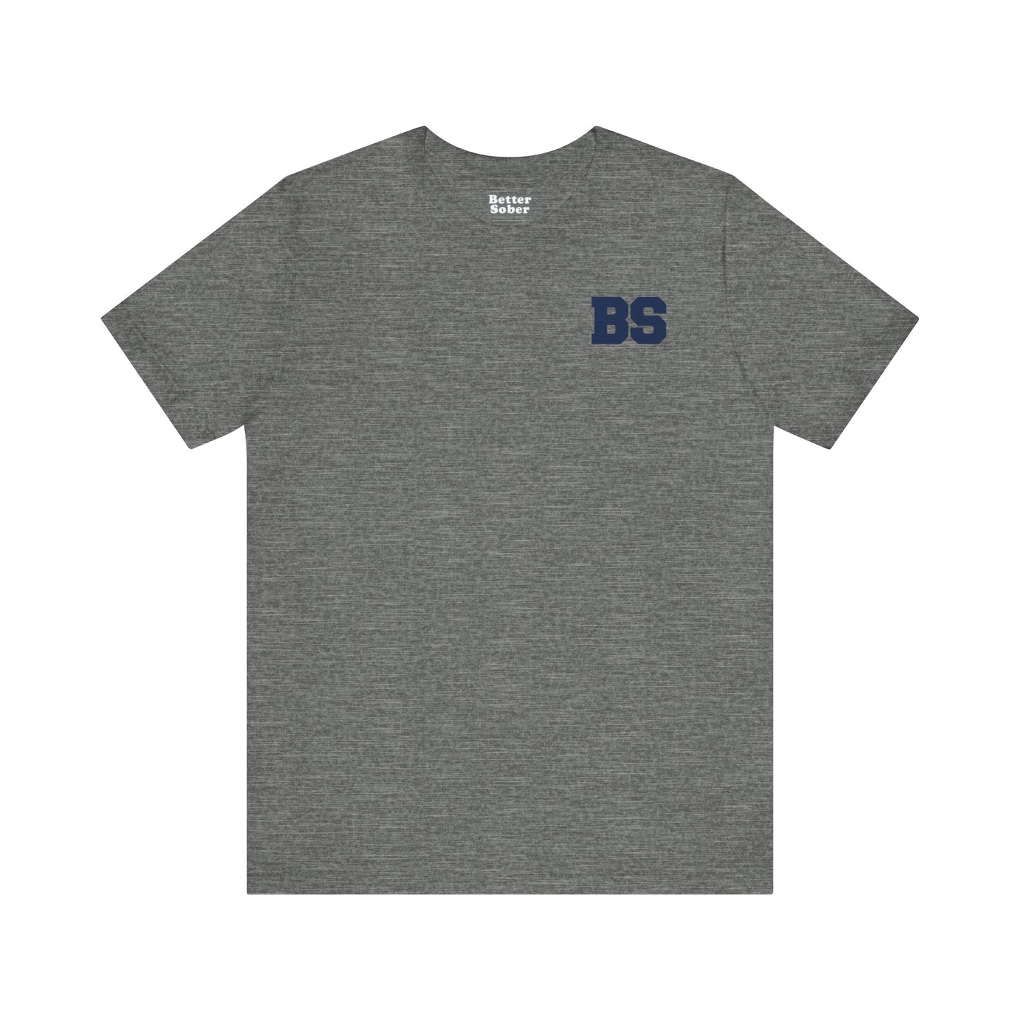 BS COLLEGE NAVY PRINT Unisex Jersey Short Sleeve Tee