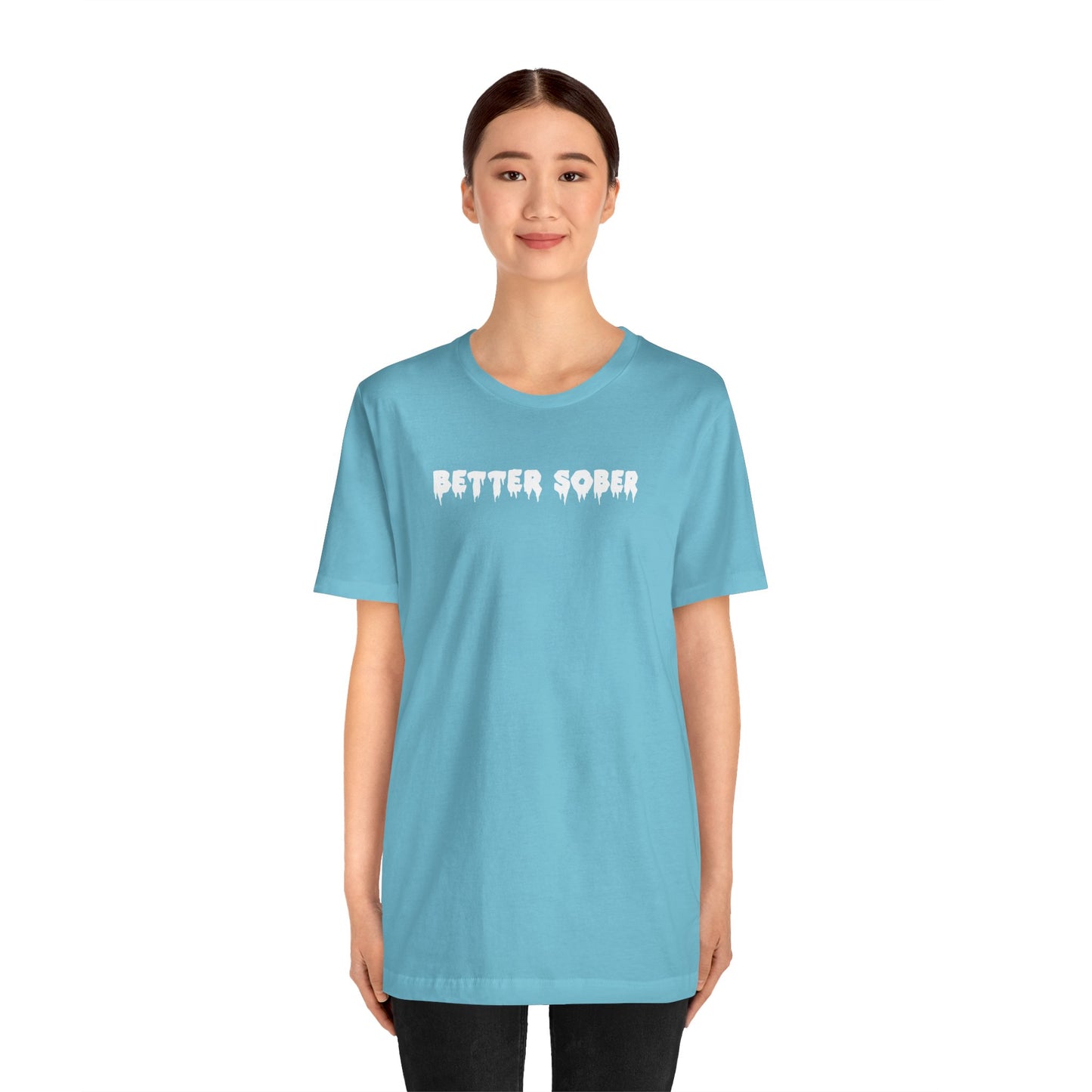 Mantra DRIP WHT PRINT Unisex Jersey Short Sleeve Tee