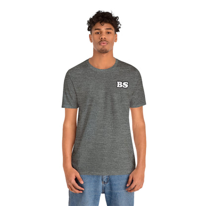 BS CLASSIC BLK/WHT PRINT Unisex Jersey Short Sleeve Tee