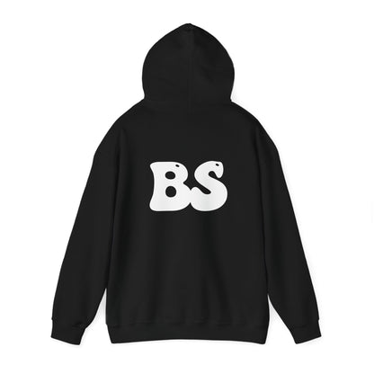 BS BUBBLE WHT PRINT Unisex Heavy Blend™ Hooded Sweatshirt