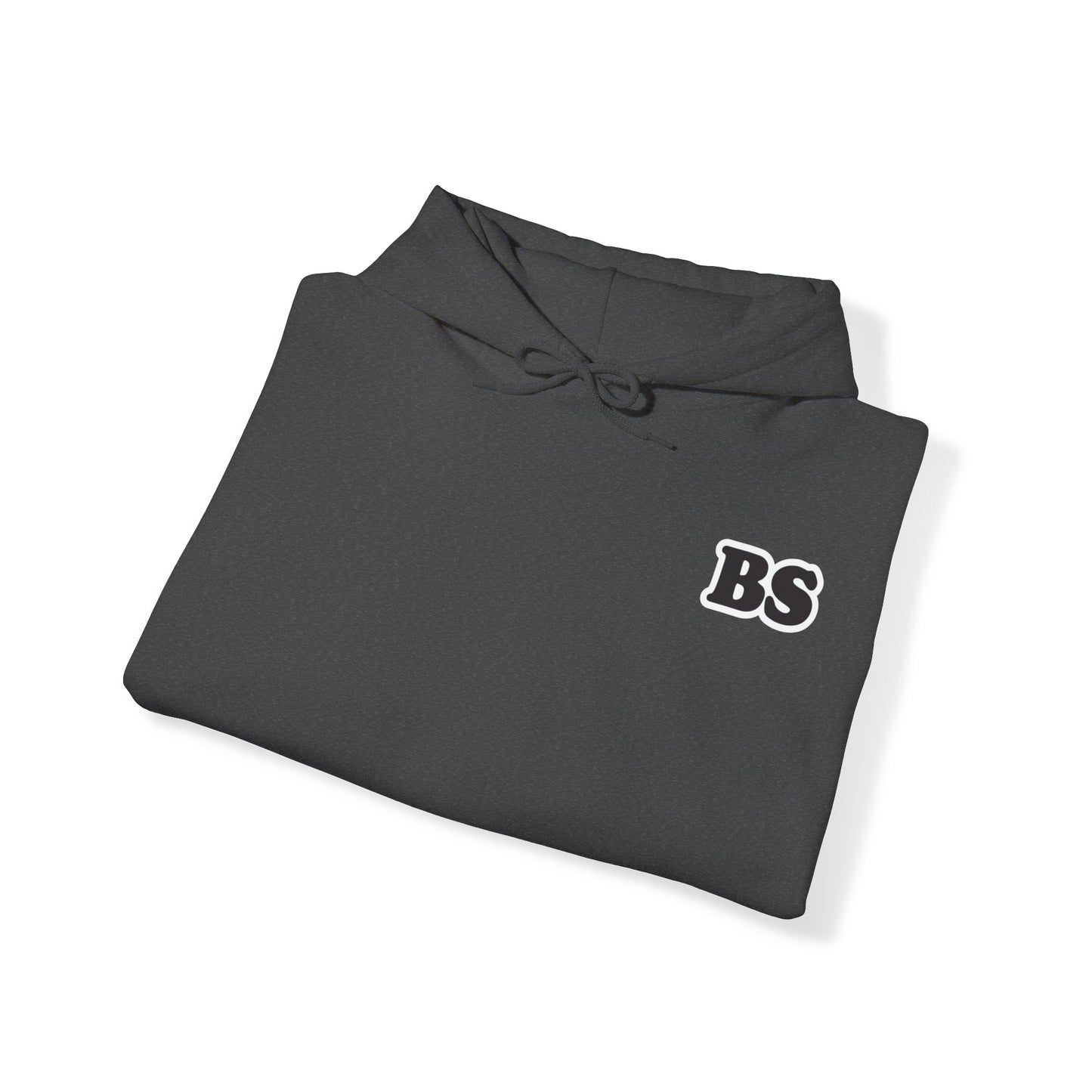 BS CLASSIC WHT/BLK PRINT Unisex Heavy Blend™ Hooded Sweatshirt