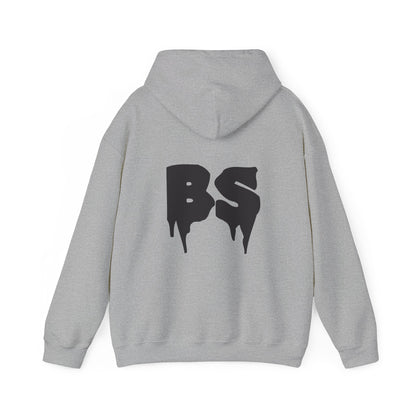 BS DRIP BLK PRINT Unisex Heavy Blend™ Hooded Sweatshirt