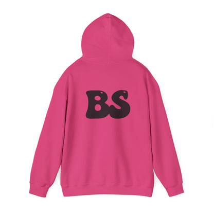 BS BUBBLE BLK PRINT Unisex Heavy Blend™ Hooded Sweatshirt