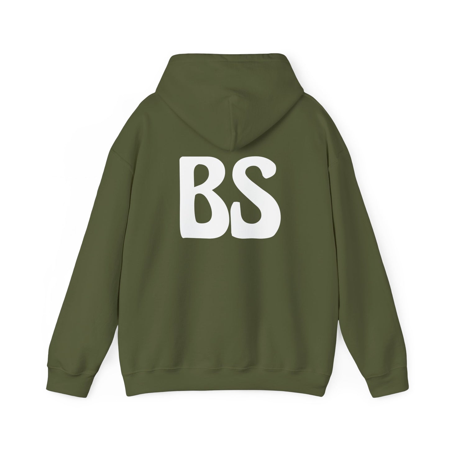 BS 70S WHT PRINT Unisex Heavy Blend™ Hooded Sweatshirt