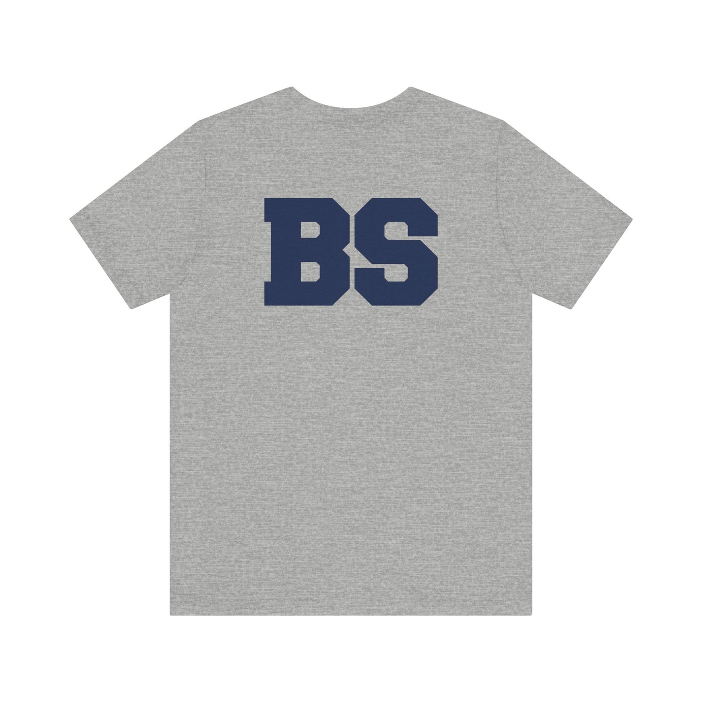 BS COLLEGE NAVY PRINT Unisex Jersey Short Sleeve Tee