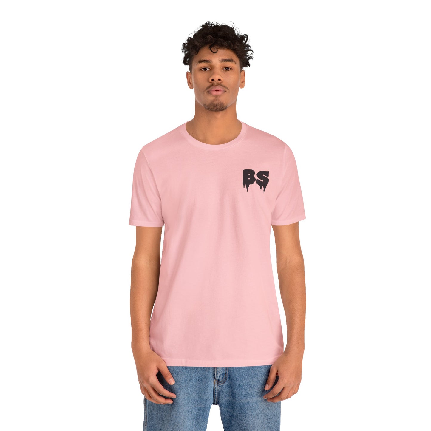 BS DRIP BLK PRINT Unisex Jersey Short Sleeve Tee