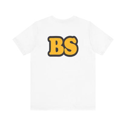 BS CLASSIC BLK/GLD PRINT Unisex Jersey Short Sleeve Tee