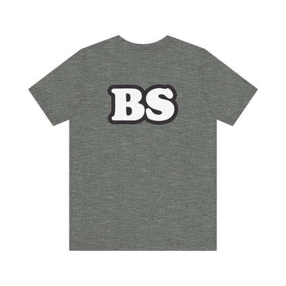 BS CLASSIC BLK/WHT PRINT Unisex Jersey Short Sleeve Tee