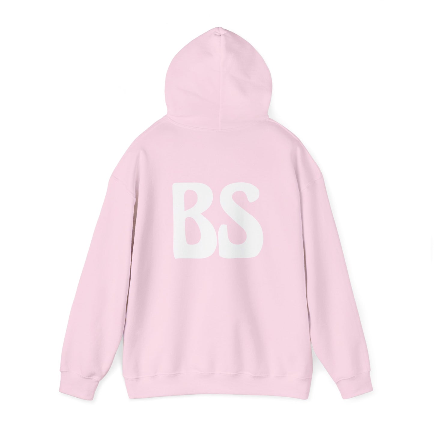 BS 70S WHT PRINT Unisex Heavy Blend™ Hooded Sweatshirt