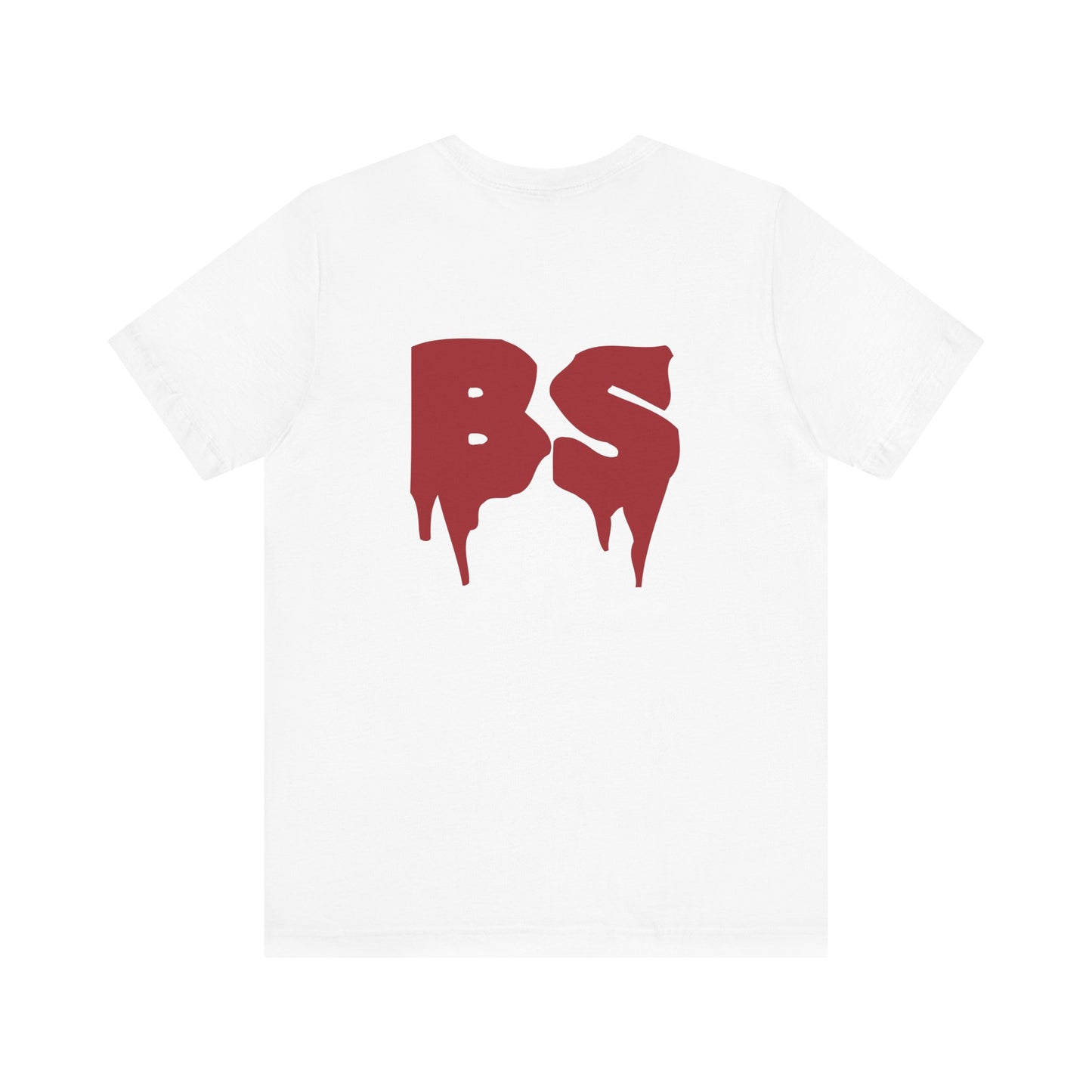 BS DRIP RED PRINT Unisex Jersey Short Sleeve Tee