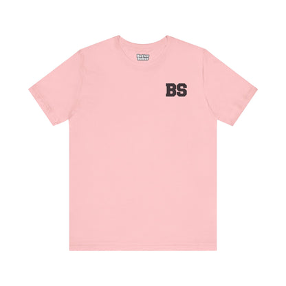 BS COLLEGE BLK PRINT Unisex Jersey Short Sleeve Tee