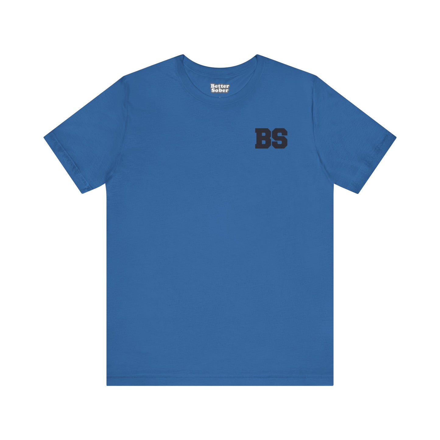 BS COLLEGE BLK PRINT Unisex Jersey Short Sleeve Tee