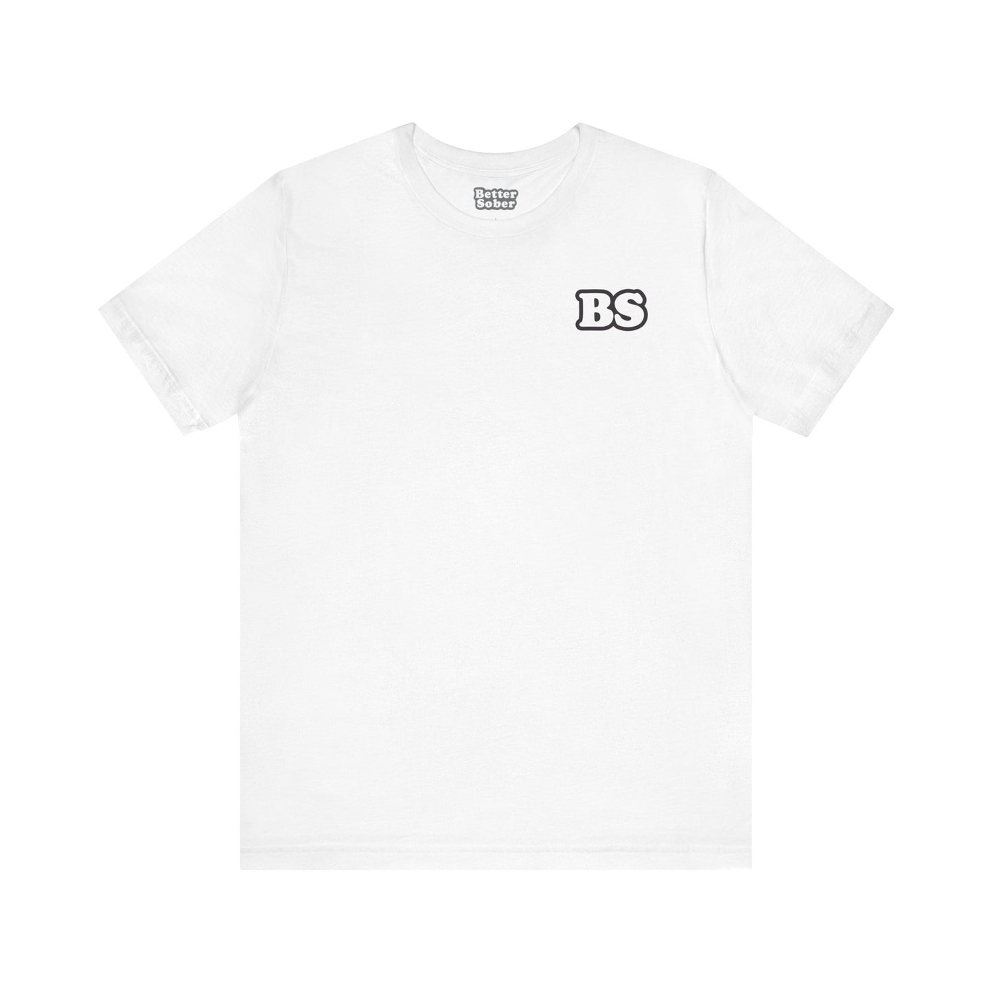 BS CLASSIC BLK/WHT PRINT Unisex Jersey Short Sleeve Tee