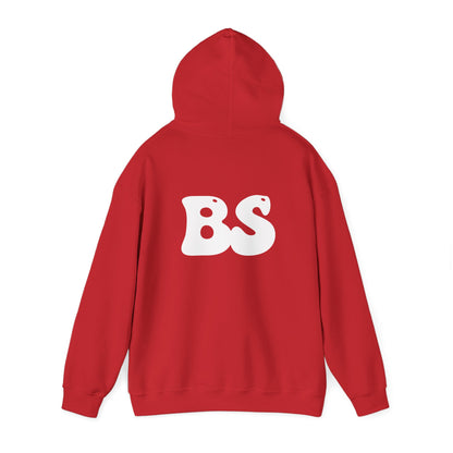 BS BUBBLE WHT PRINT Unisex Heavy Blend™ Hooded Sweatshirt