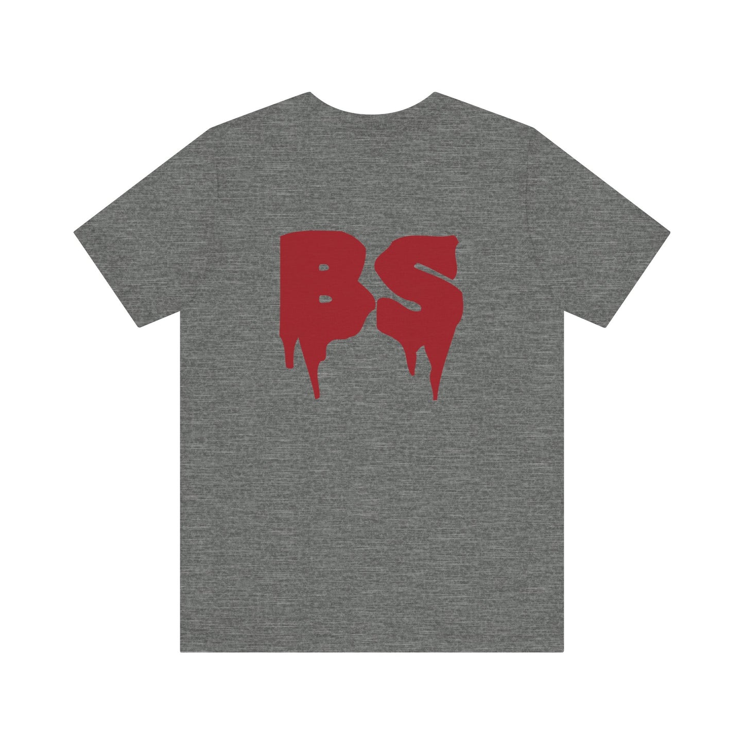 BS DRIP RED PRINT Unisex Jersey Short Sleeve Tee