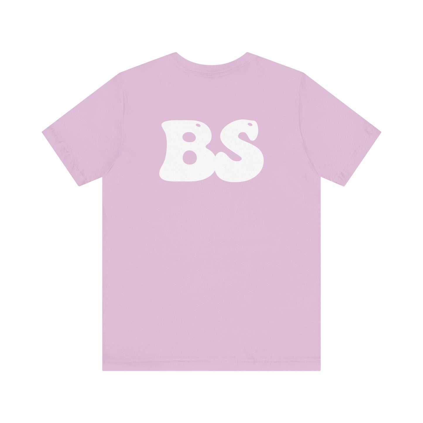 BS BUBBLE WHT PRINT Unisex Jersey Short Sleeve Tee