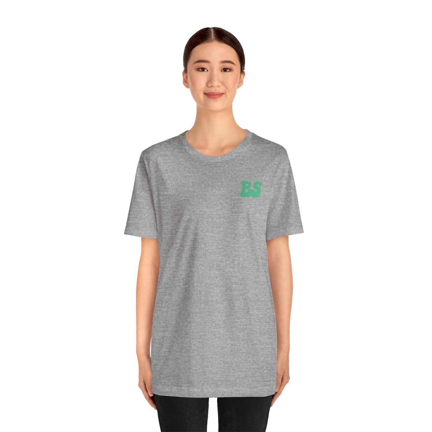 BS BUBBLES MNT PRINT Unisex Jersey Short Sleeve Tee