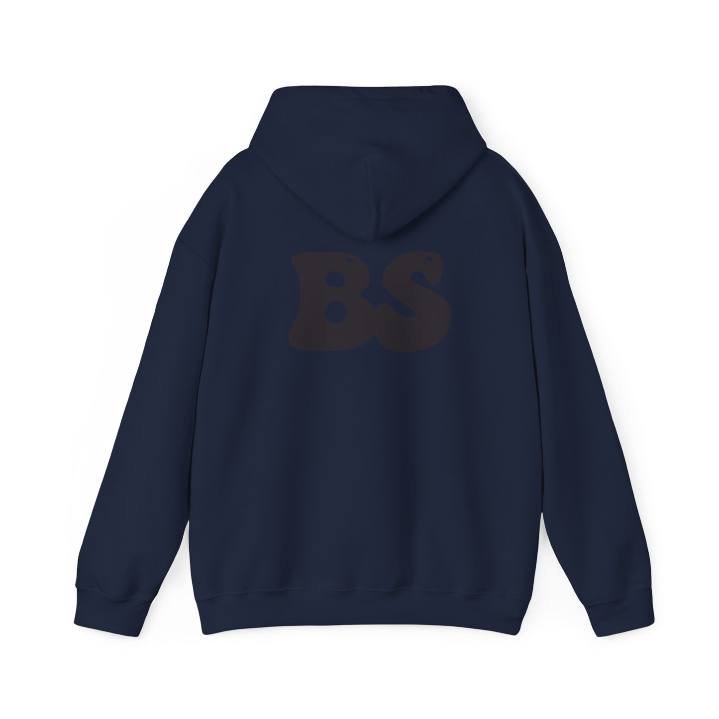 BS BUBBLE BLK PRINT Unisex Heavy Blend™ Hooded Sweatshirt