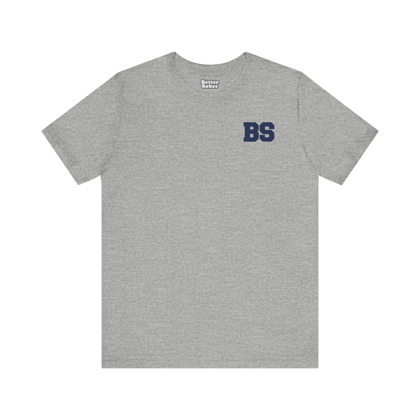 BS COLLEGE NAVY PRINT Unisex Jersey Short Sleeve Tee