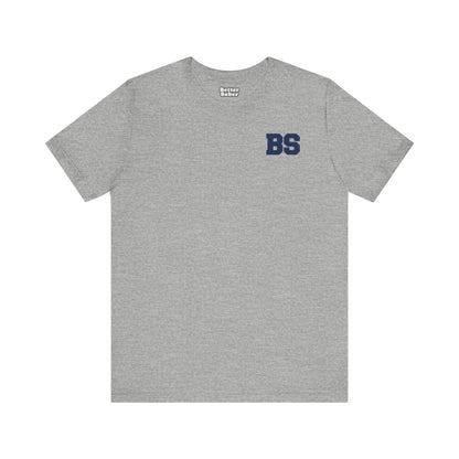 BS COLLEGE NAVY PRINT Unisex Jersey Short Sleeve Tee