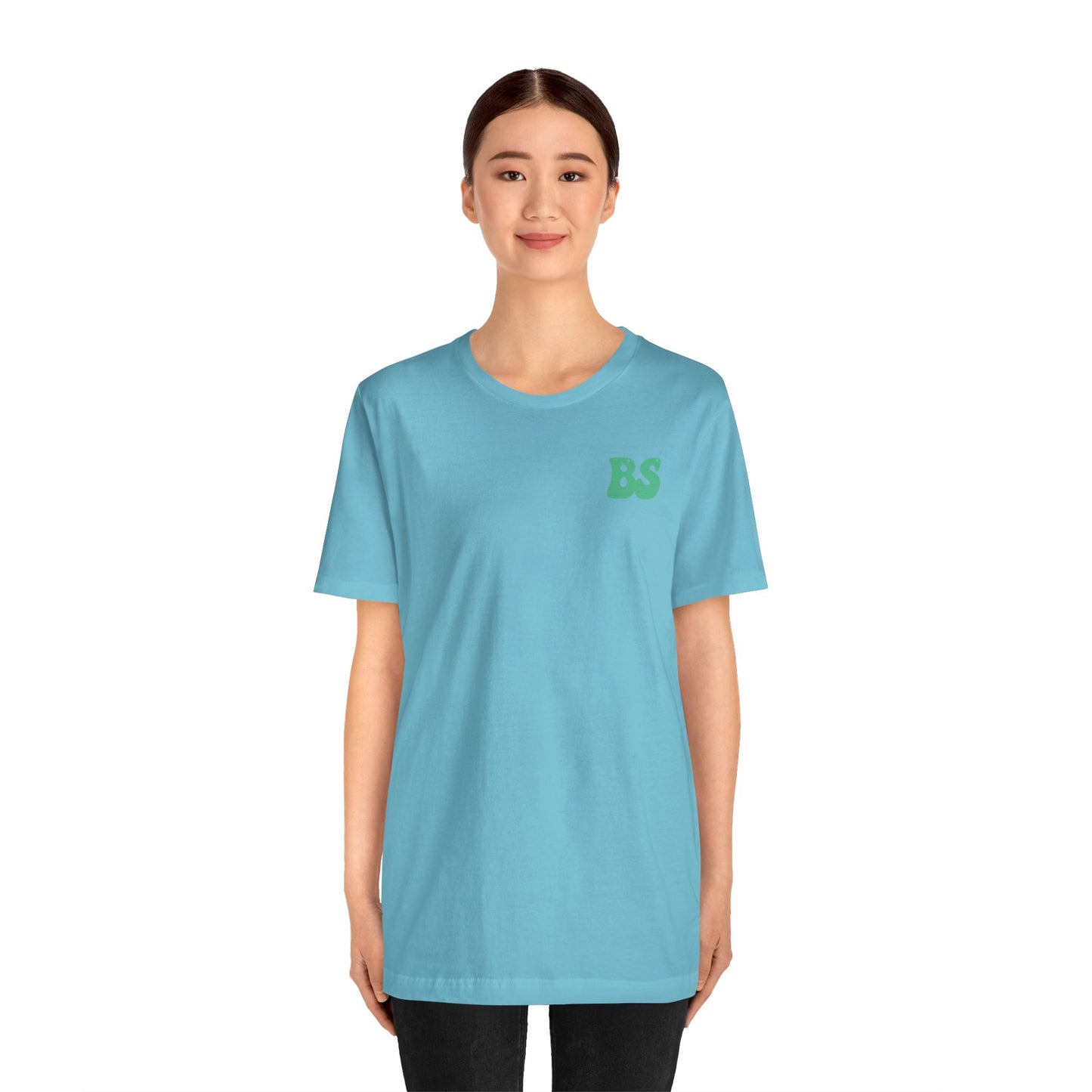 BS BUBBLES MNT PRINT Unisex Jersey Short Sleeve Tee