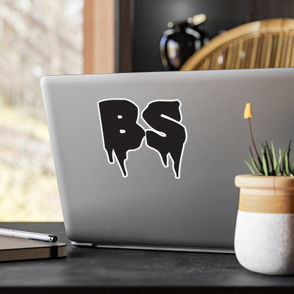 BS DRIP BLK Kiss-Cut Vinyl Decals