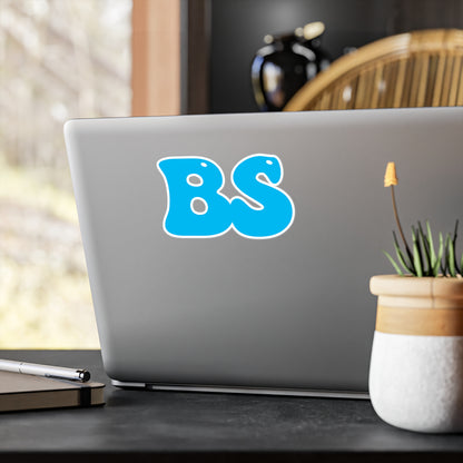 BS BUBBLE BLU Kiss-Cut Vinyl Decals