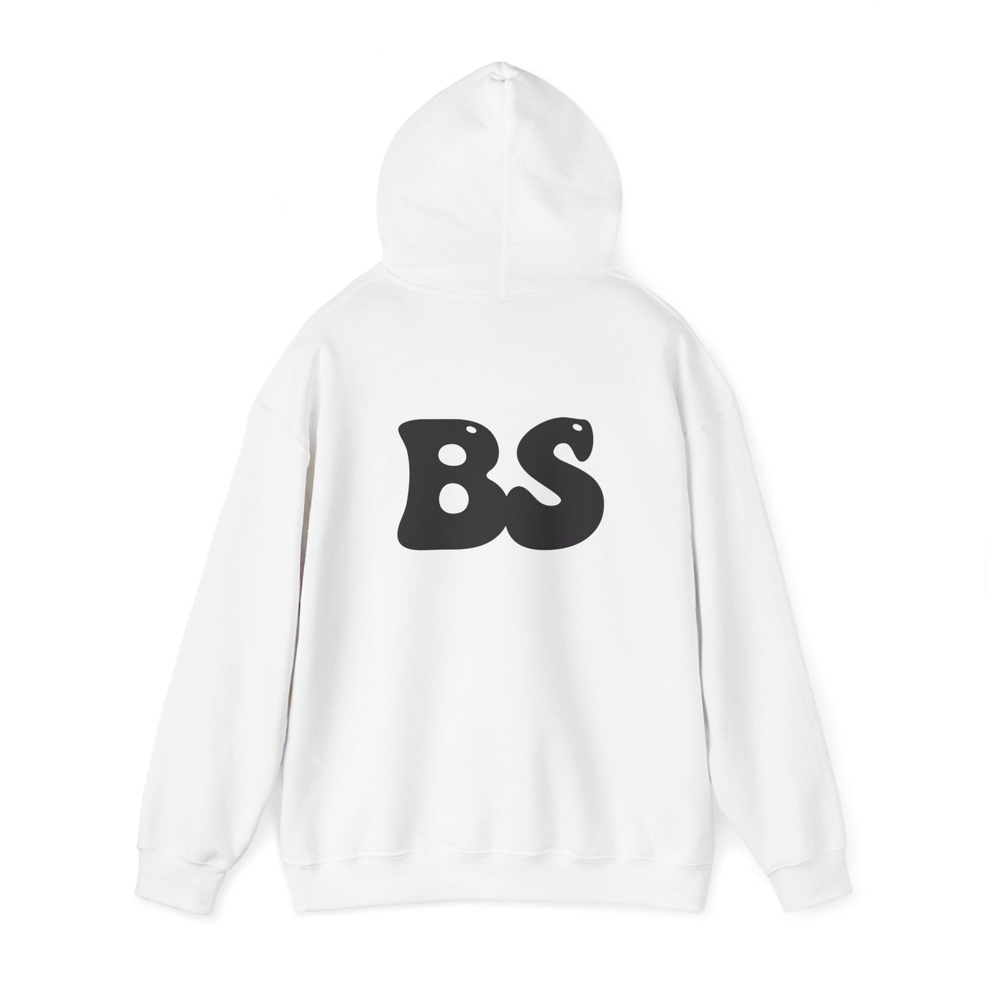 BS BUBBLE BLK PRINT Unisex Heavy Blend™ Hooded Sweatshirt