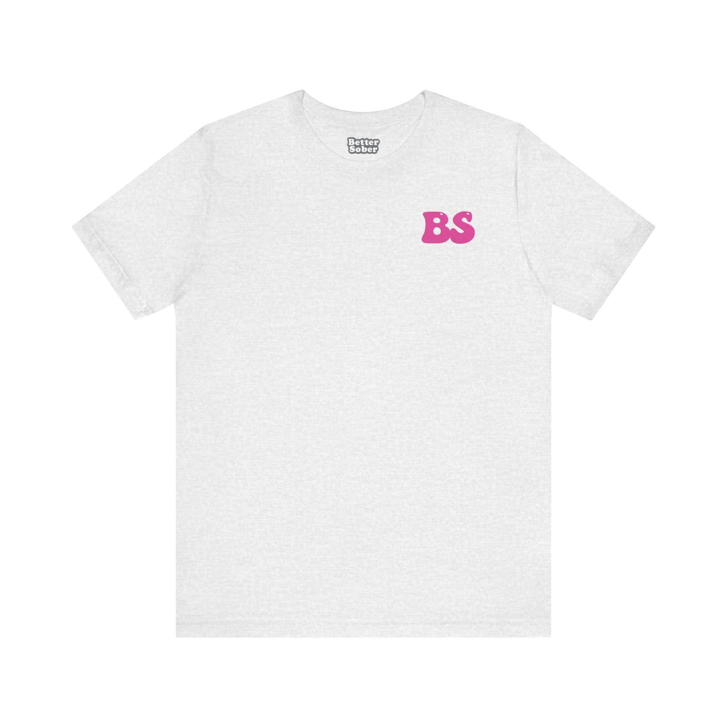 BS BUBBLES PNK PRINT Unisex Jersey Short Sleeve Tee