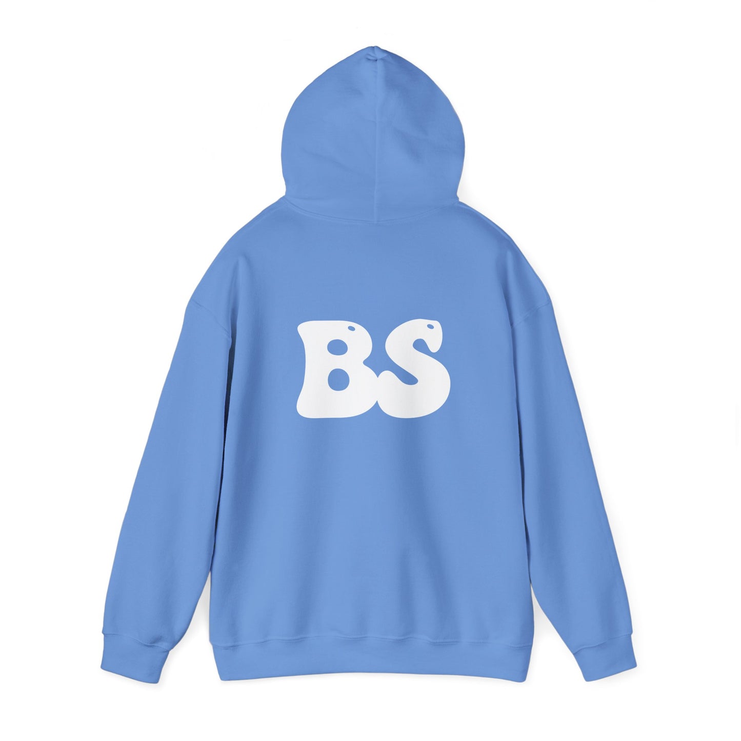 BS BUBBLE WHT PRINT Unisex Heavy Blend™ Hooded Sweatshirt