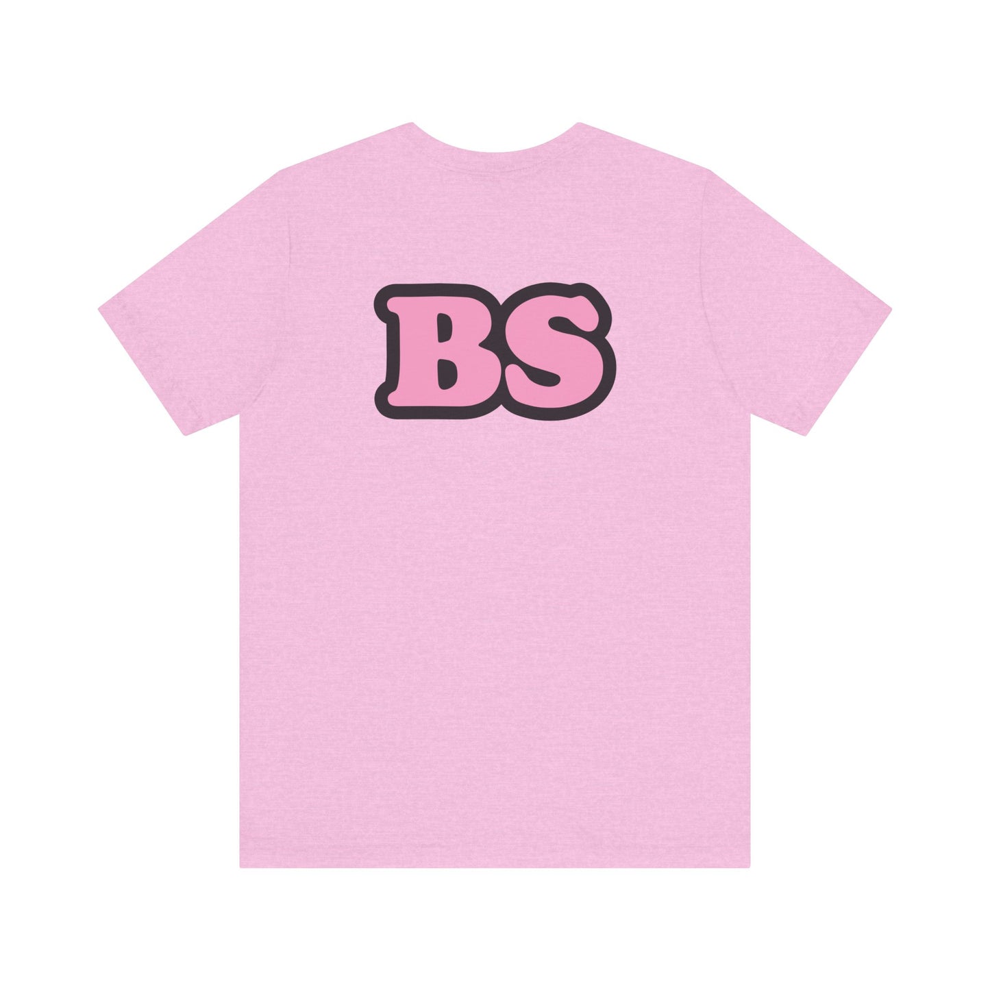 BS CLASSIC BLK/PNK PRINT Unisex Jersey Short Sleeve Tee