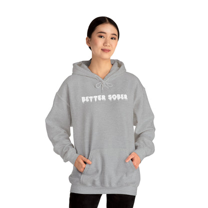 Mantra DRIP WHT PRINT Unisex Heavy Blend™ Hooded Sweatshirt