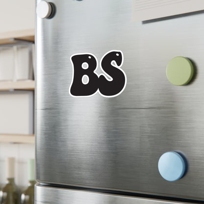 BS BUBBLE BLK Kiss-Cut Vinyl Decals