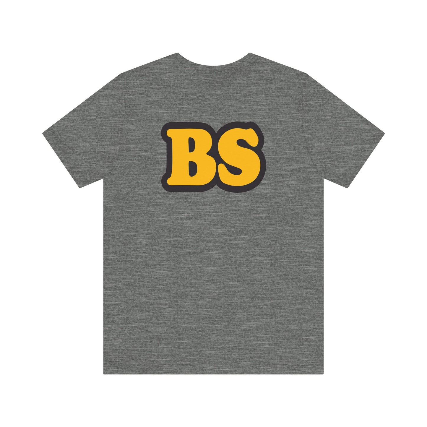 BS CLASSIC BLK/GLD PRINT Unisex Jersey Short Sleeve Tee