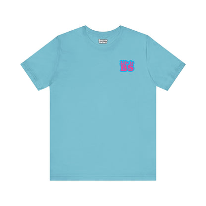 STACKED BLU/PNK PRINT Unisex Jersey Short Sleeve Tee