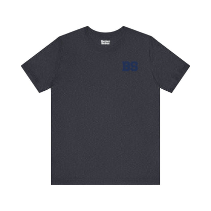 BS COLLEGE NAVY PRINT Unisex Jersey Short Sleeve Tee