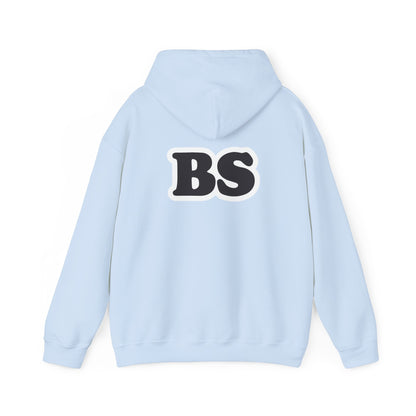 BS CLASSIC WHT/BLK PRINT Unisex Heavy Blend™ Hooded Sweatshirt