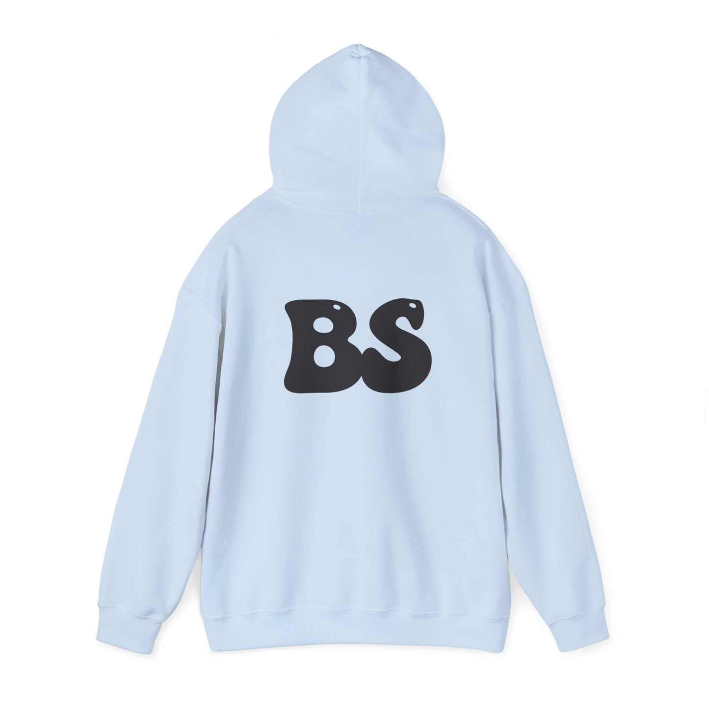 BS BUBBLE BLK PRINT Unisex Heavy Blend™ Hooded Sweatshirt