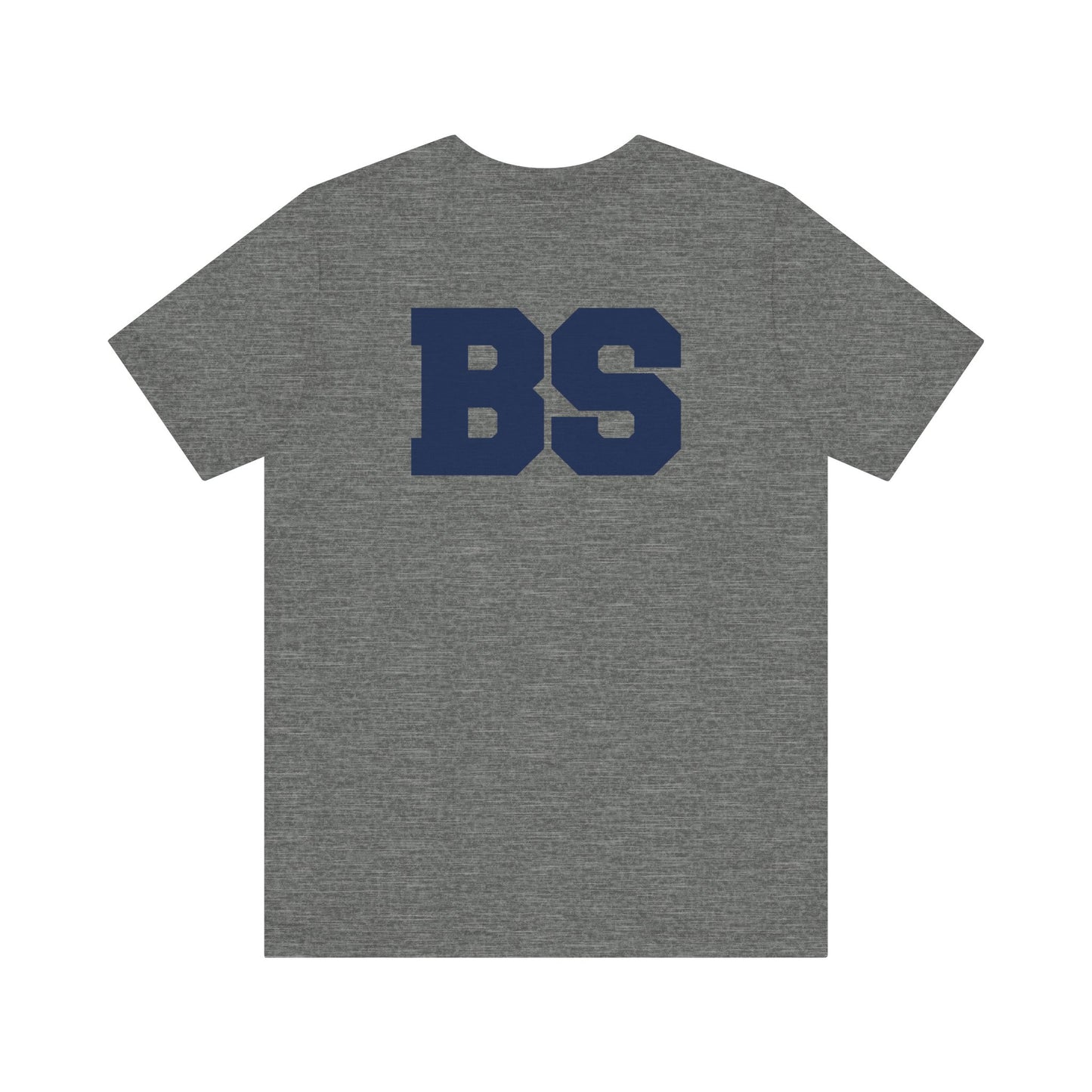 BS COLLEGE NAVY PRINT Unisex Jersey Short Sleeve Tee