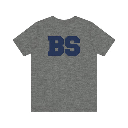 BS COLLEGE NAVY PRINT Unisex Jersey Short Sleeve Tee