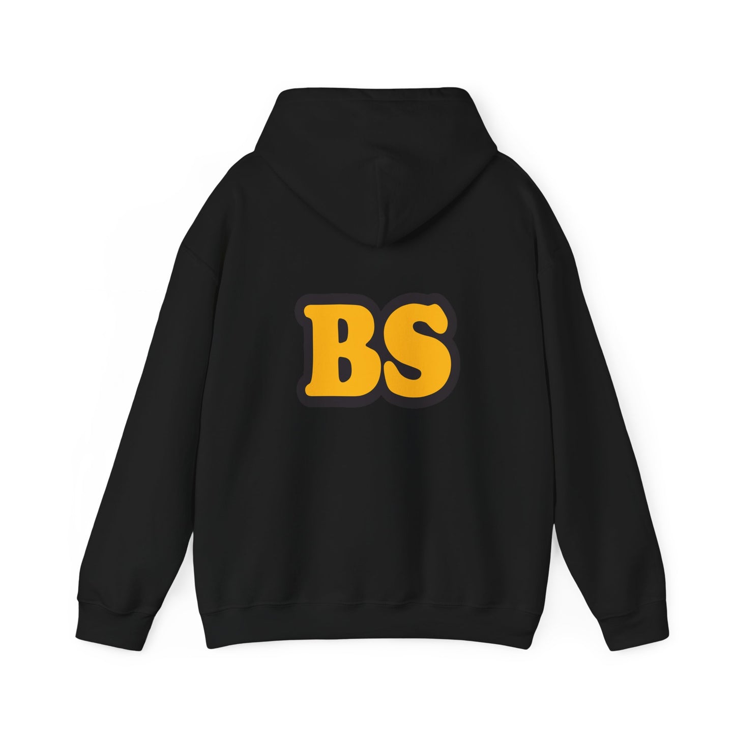 BS CLASSIC BLK/GLD Unisex Heavy Blend™ Hooded Sweatshirt