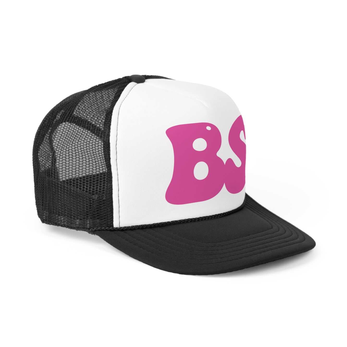 BS BUBBLE PNK Trucker Caps