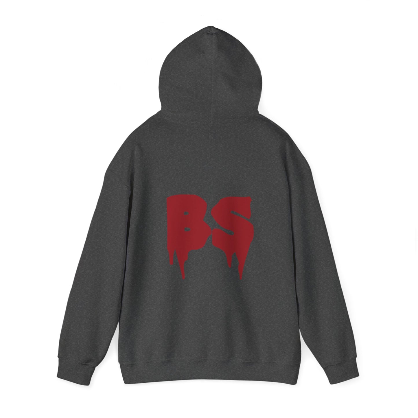 BS DRIP RED PRINT Unisex Heavy Blend™ Hooded Sweatshirt